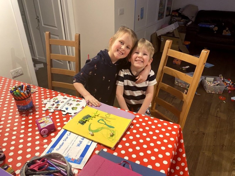 Day 1 in the little brother and big sister&nbsp;house