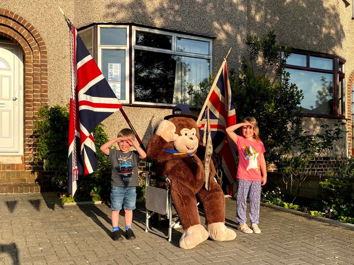VE Day – very enthusiastic children&nbsp;day