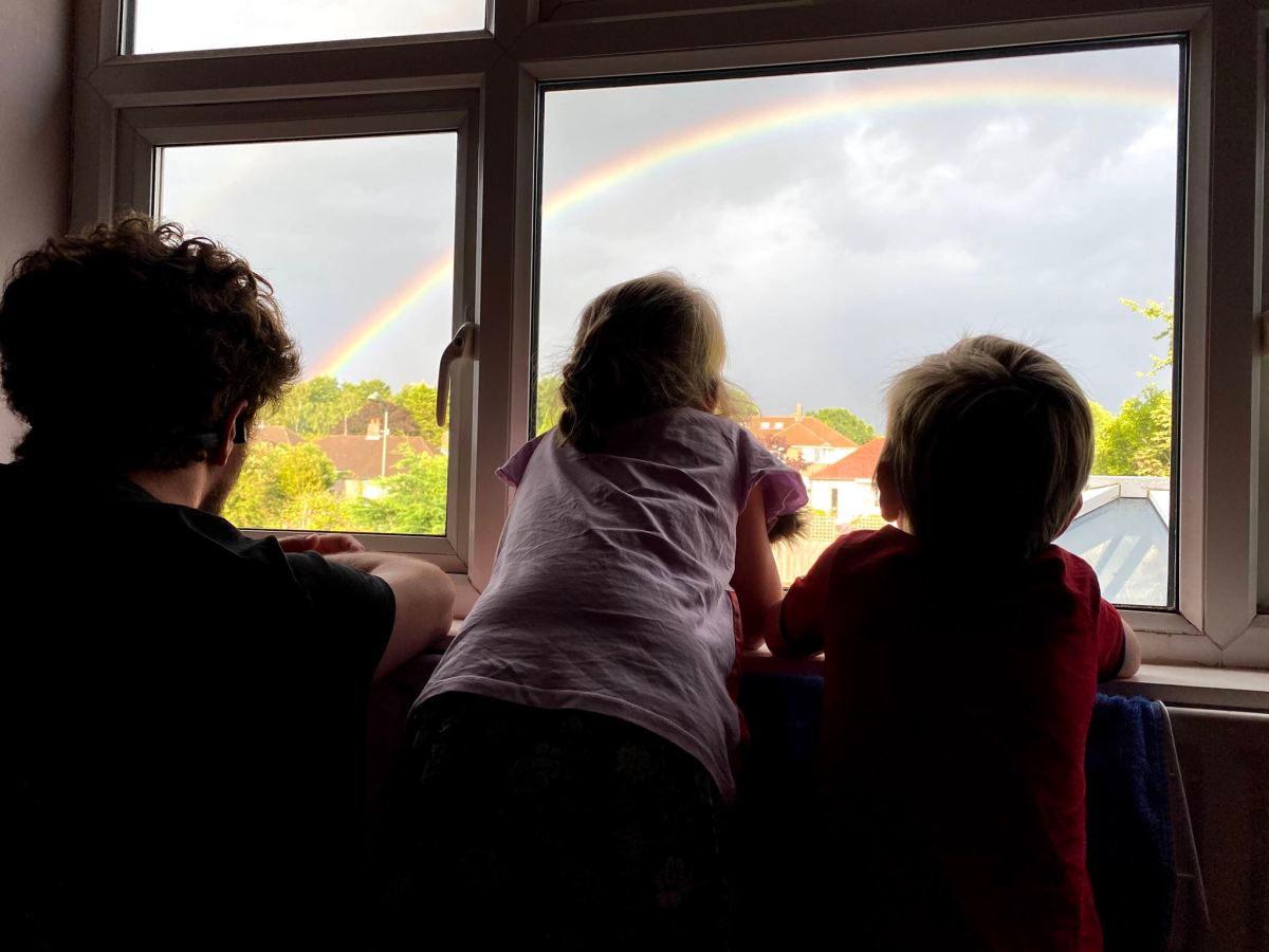 Whoa, that’s a full rainbow. All the way. Double&nbsp;rainbow.