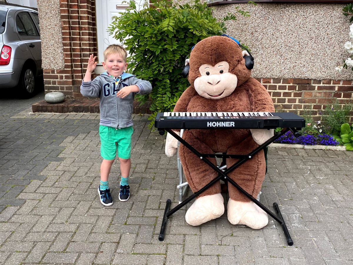 A rocket held together by glue gun, paint and blind&nbsp;hope